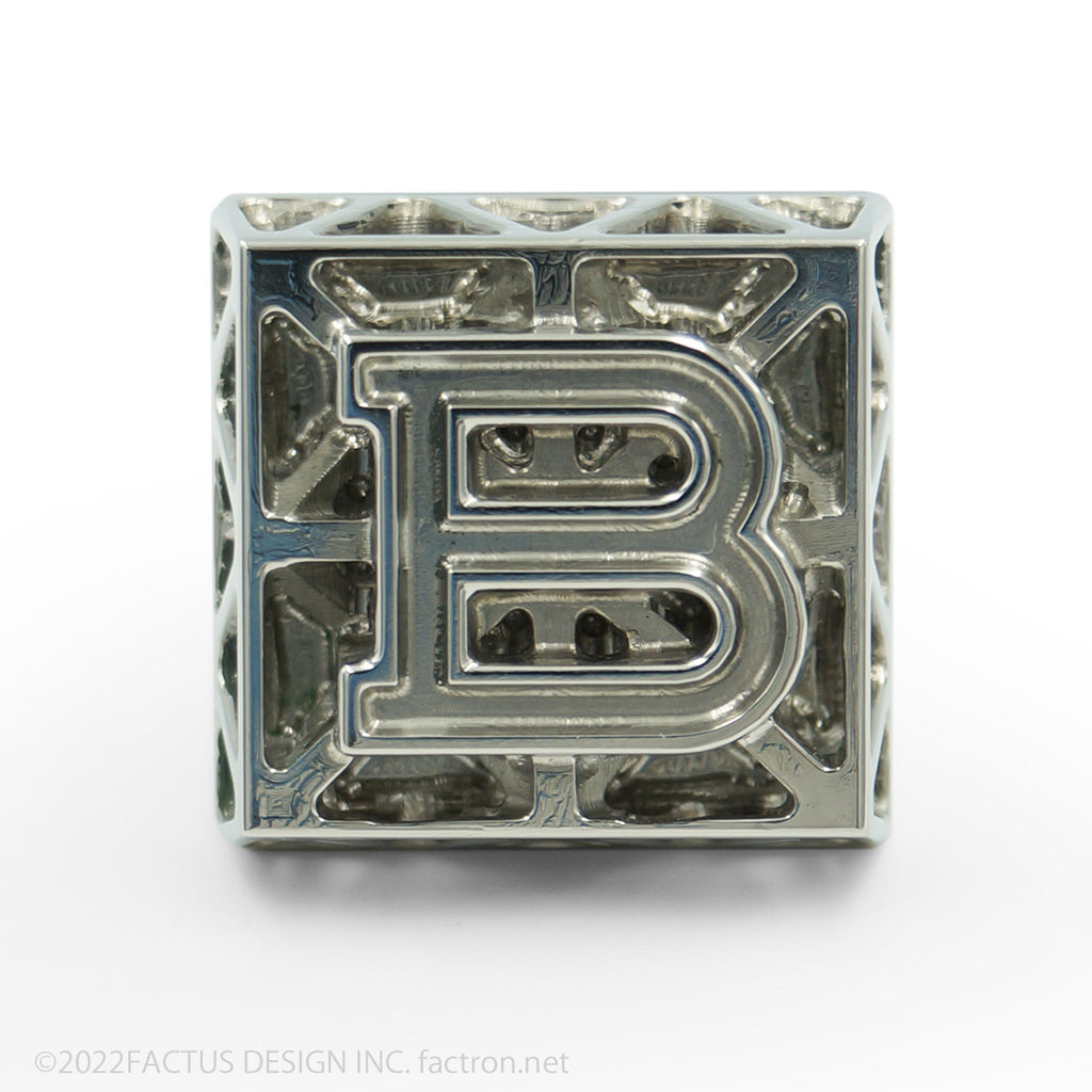 5-axis Milling Ring Cube Bridge IC Pure Titanium