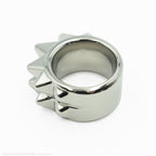 5-Axis Milling Ring Double Pyramid Pure Titanium