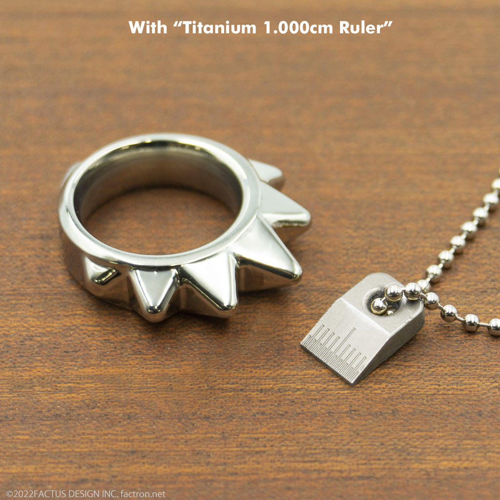 5-axis Milling Ring Pyramid Pure Titanium