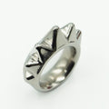 5-axis Milling Ring Pyramid Pure Titanium