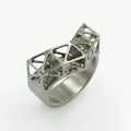 5AXIS Milling Ring Victorybrige 純チタニウム