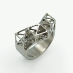 5AXIS Milling Ring Victorybrige 純チタニウム