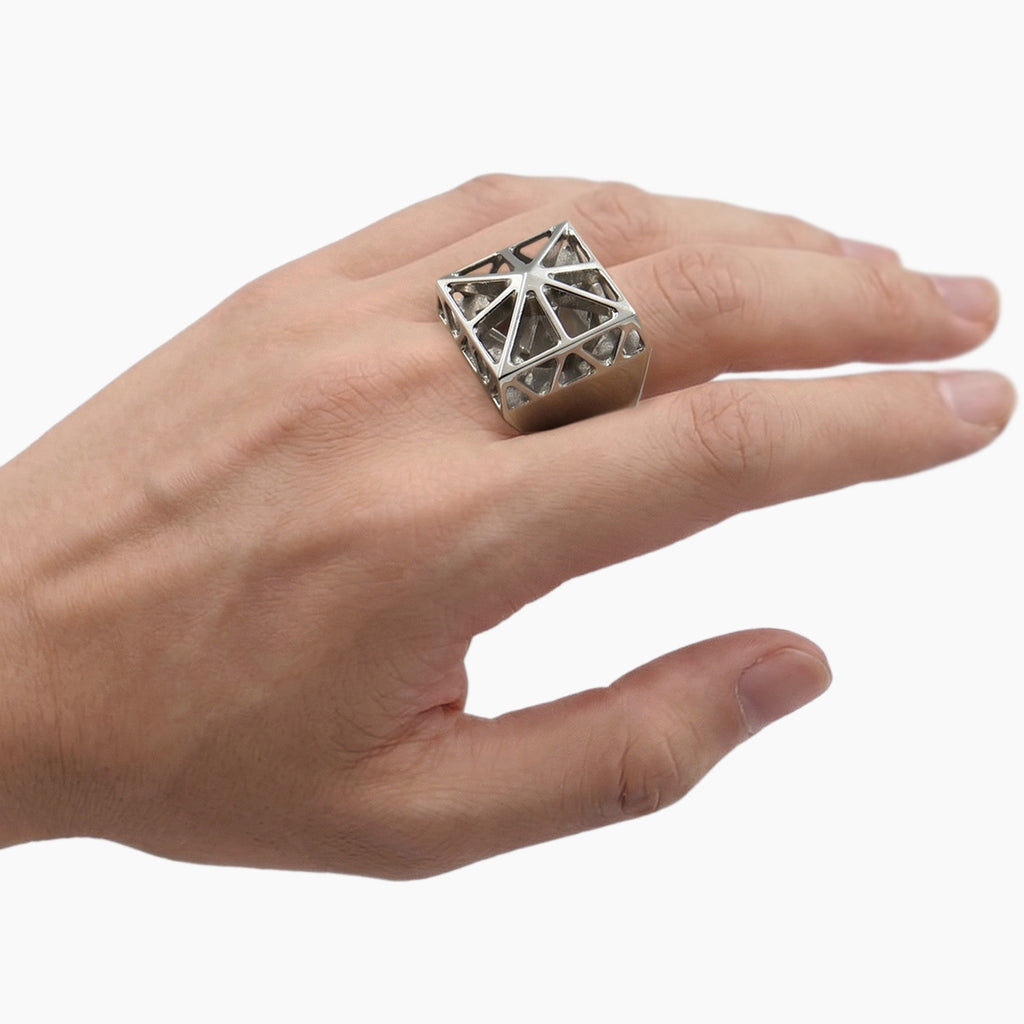 5-Axis Milling Ring Cube Bridge Ti-6Al-4V Grade 5 Titanium