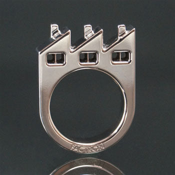 Jewelry Ring "Factory" Titanium