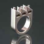 Jewelry Ring "Factory" Titanium