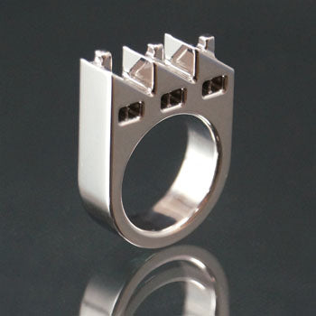 Jewelry Ring "Factory" Titanium