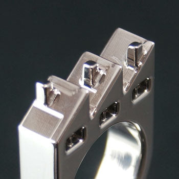 Jewelry Ring "Factory" Titanium