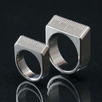 Jewelry Ring "Ruler Ring" Surgical Stainless Steel 316L