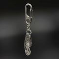 Machined Titanium Carabiner Karabiner K-07 & Key Organizer Titanium Set