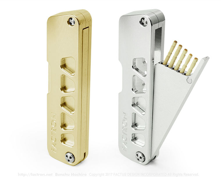 Toothpick Holder TRUSS-TP S Shiny Silver