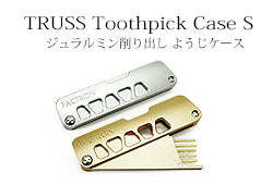 Toothpick Holder TRUSS-TP S Shiny Silver