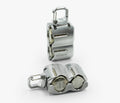 Coin Case Tank 2 double Shiny Silver Duralumin