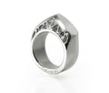 Jewelry Ring "TRUSS Ring 07" Platinum PT900