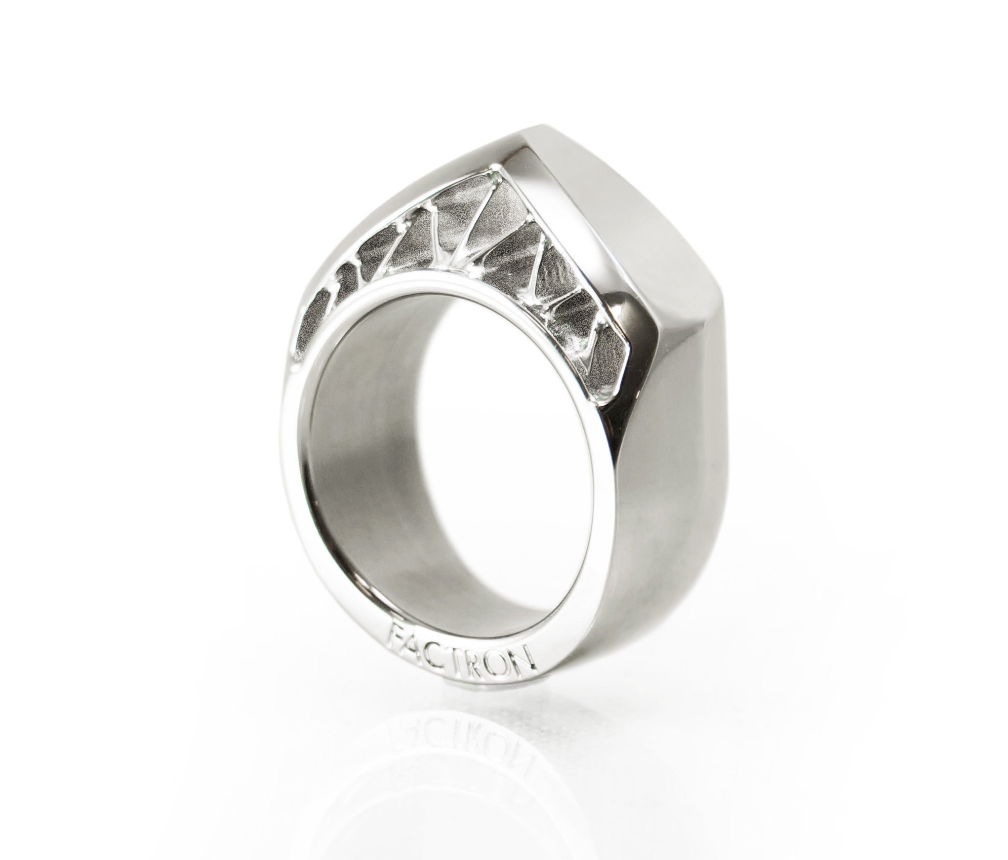 Jewelry Ring "TRUSS Ring 07" Sterling Silver 925