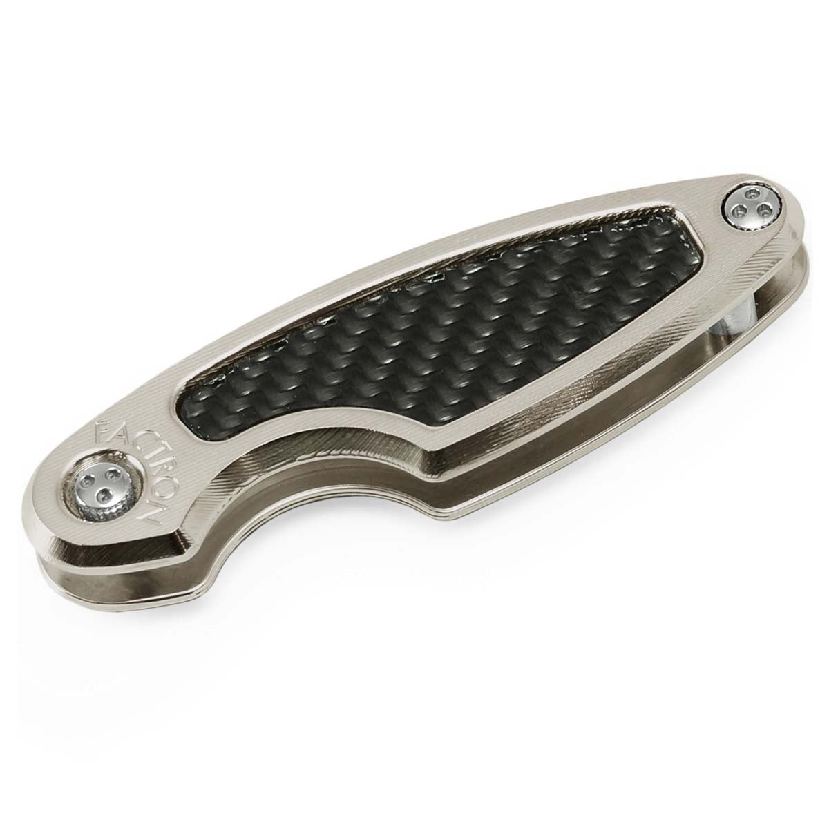 Key Organizer Leaf SP Titanium & Black Leather