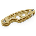 Key Organizer Leaf Brass