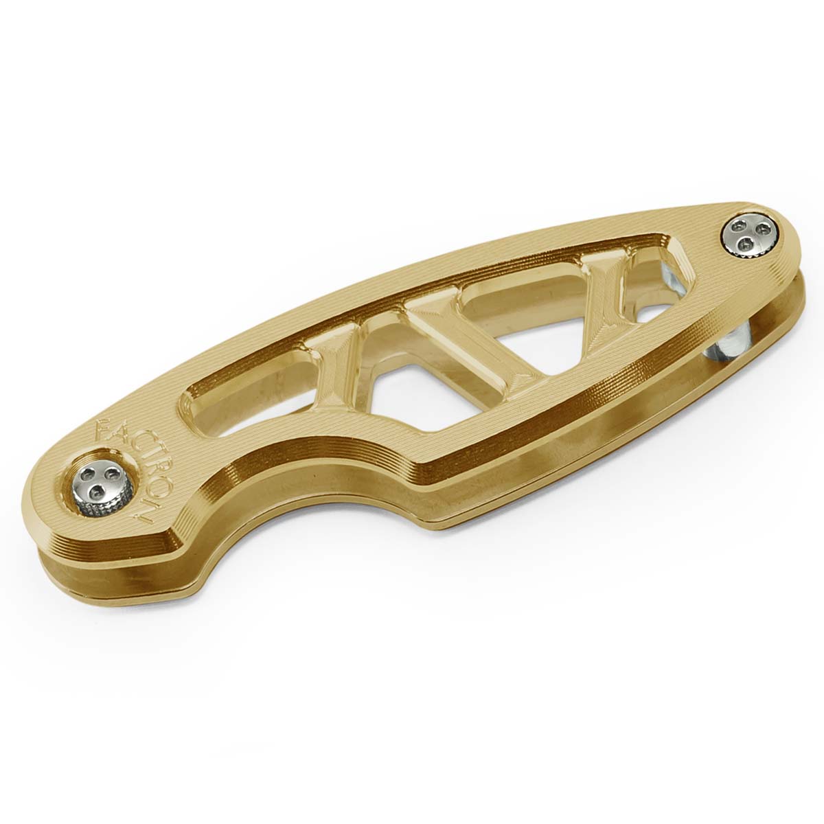 Key Organizer Leaf Brass