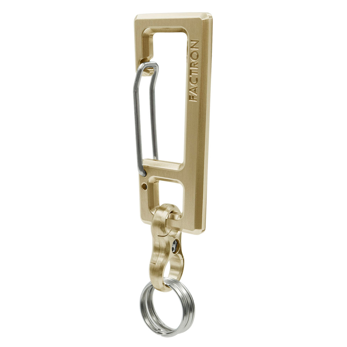 Carabiner 【 ! 】 EXCLAMATION Brass