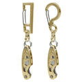 Carabiner K-07 & Key Organizer Leaf Brass Set