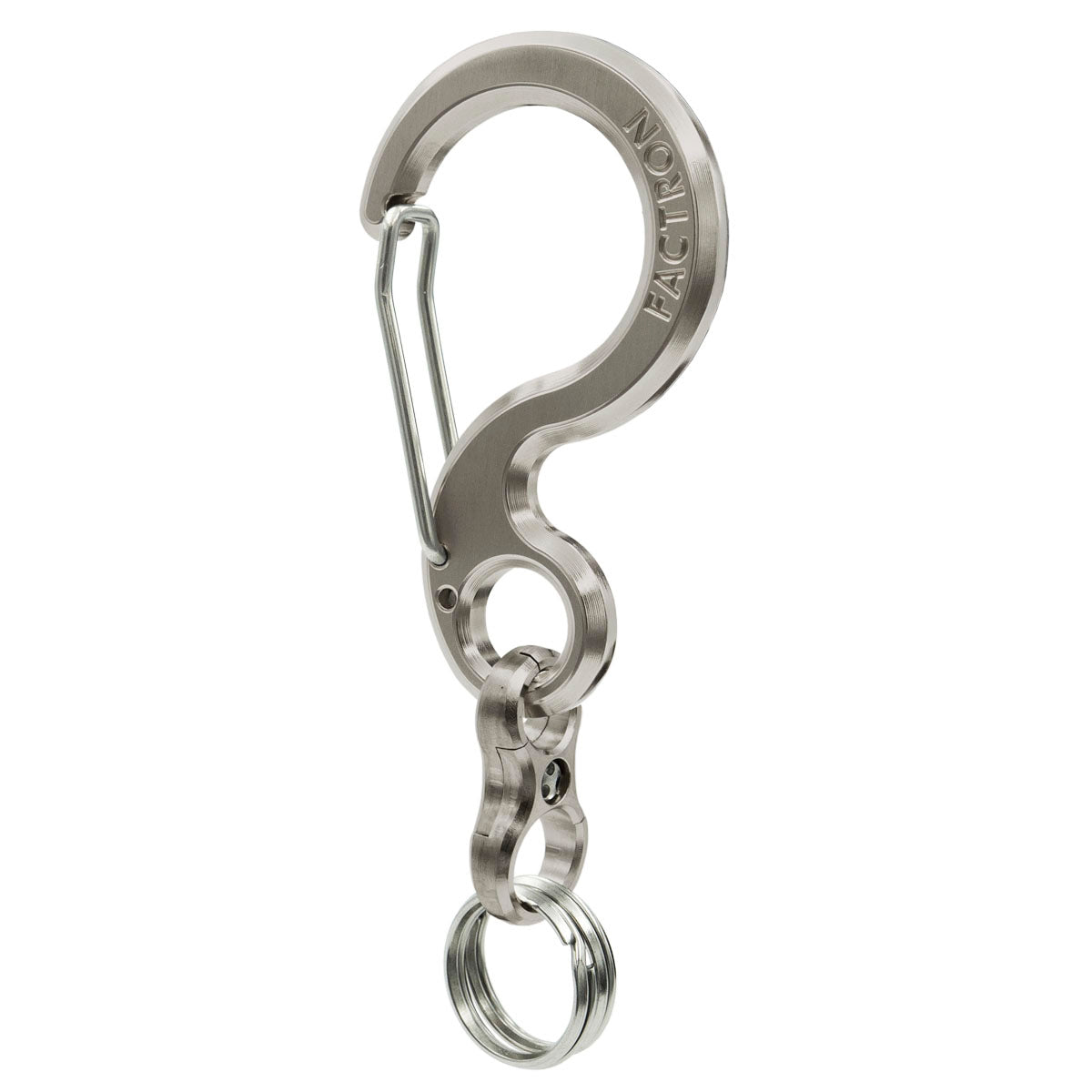 Carabiner 【 ? 】 EXCLAMATION Titanium